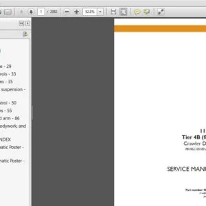 Case 1150M Tier 4B (final) Crawler Dozer Service Repair Manual (48080033) Case 1150M - PDF Download