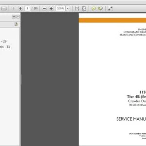 Case 1150M Tier 4B (final) Crawler Dozer Service Repair Manual (48090727) Case 1150M - PDF Download