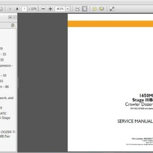 Case 1650M Stage IIIB Crawler Dozer Service Repair Manual (48048567) Case 1650M - PDF Download