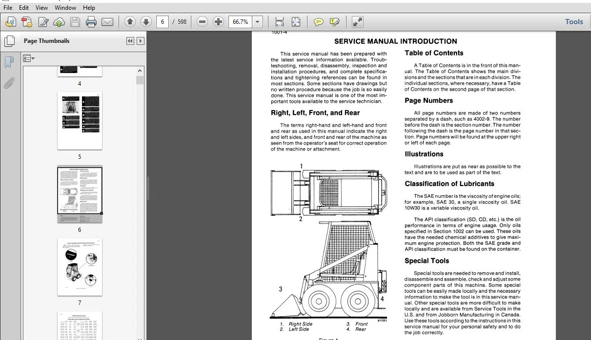 Case 1816, 1816B, & 1816C Uni-Loaders Service Repair Manual Case 1816, 1816B, & 1816C - PDF Download - Image 3