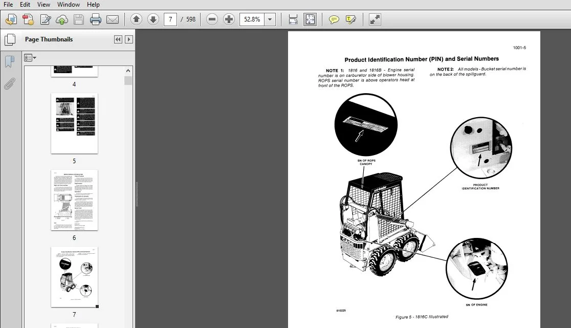 Case 1816,1816B & 1816C Uni-Loaders Service Repair Manual Case 1816,1816B & 1816C - PDF Download - Image 3