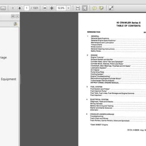 Case 40 Crawler Series E Service Repair Manual (8-38230R0) Case 40 - PDF Download