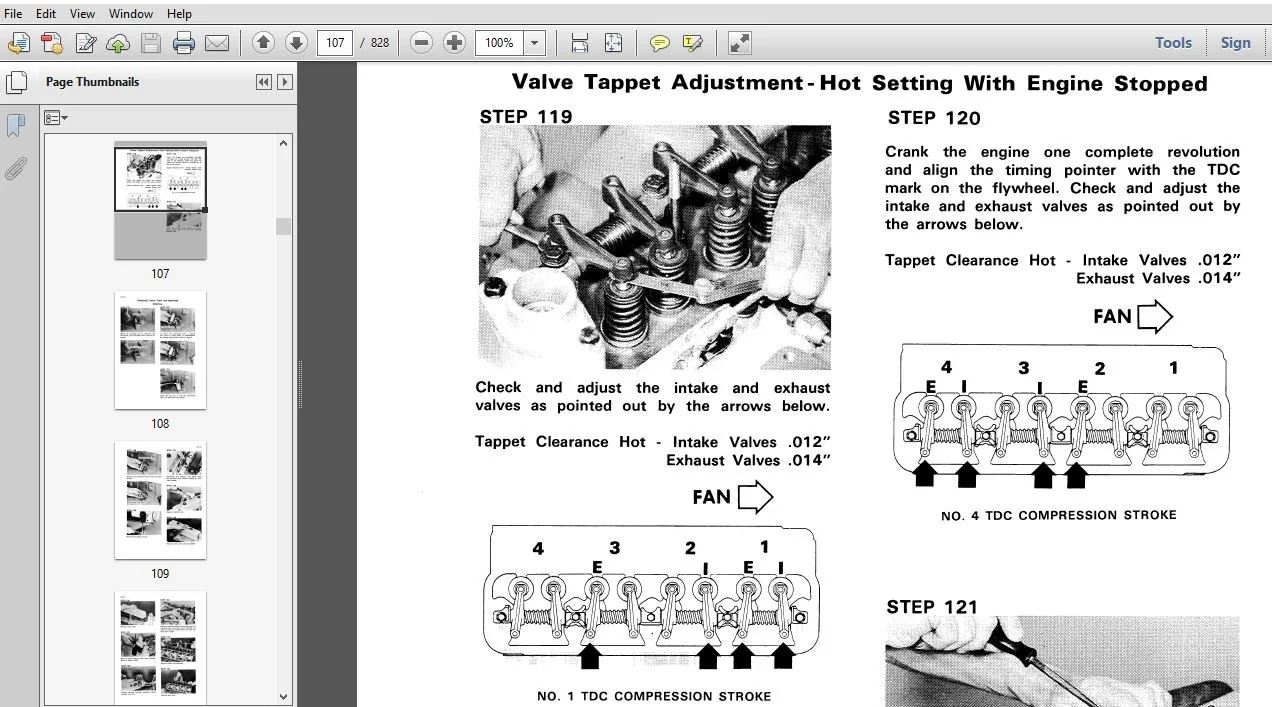 Case 480C Backheo Loader Service Repair Manual Case 480C - PDF Download - Image 3