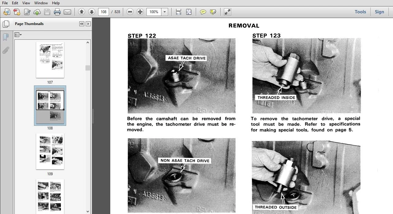 Case 480C Backheo Loader Service Repair Manual Case 480C - PDF Download - Image 2