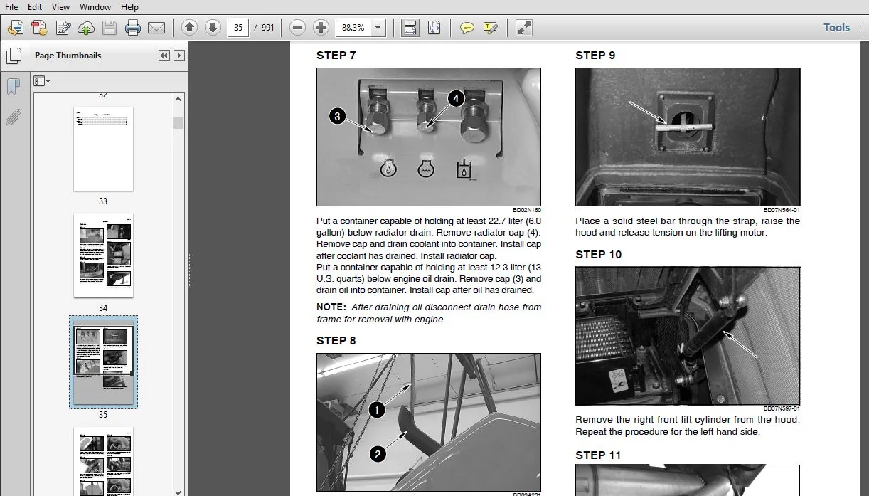 Case 521F Wheel Loader Tier II Service Repair Manual (47476327) Case 521F - PDF Download - Image 3