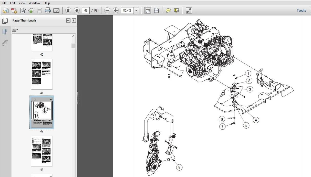 Case 521F Wheel Loader Tier II Service Repair Manual (47476327) Case 521F - PDF Download - Image 4