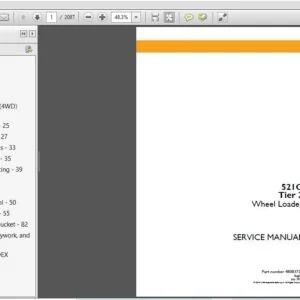 Case 521G Tier 2 Wheel Loader Service Repair Manual (48083739) Case 521G - PDF Download