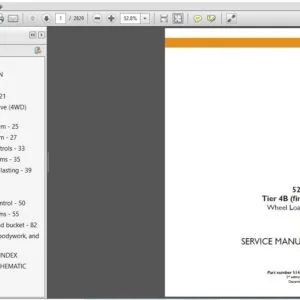 Case 521G Tier 4B (final) Wheel Loader Service Repair Manual (51428262) Case 521G - PDF Download