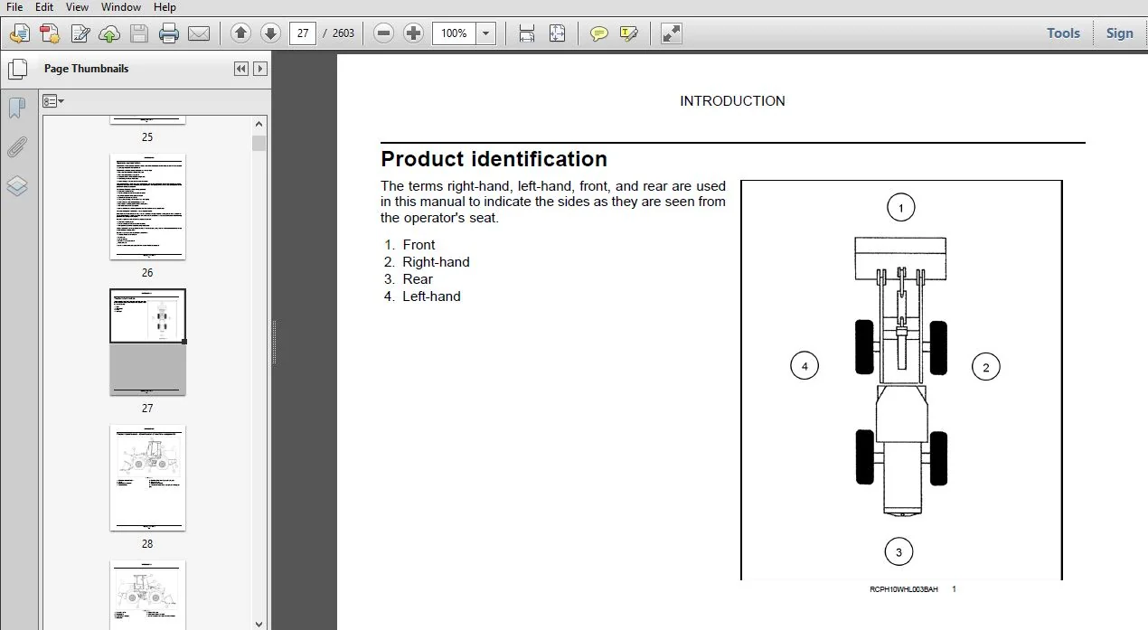 Case 521G Tier 4B(final) Wheel Loader Service Manual (48083735) Case 521G - PDF Download - Image 2