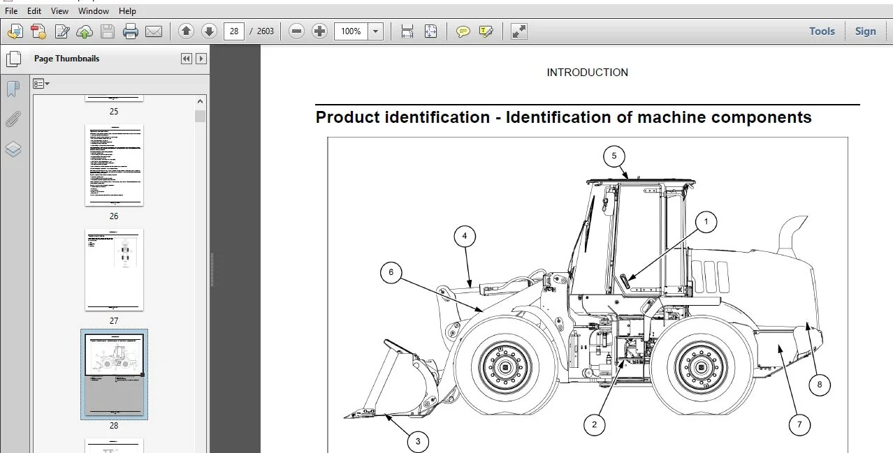 Case 521G Tier 4B(final) Wheel Loader Service Manual (48083735) Case 521G - PDF Download - Image 3