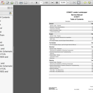 Case 570MXT Loader Landscaper Service Repair Manual (6-43571) Case 570MXT - PDF DOWNLOAD