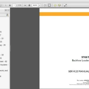 Case 570ST Backhoe Loader Service Repair Manual (48048556) Case 570ST - PDF Download