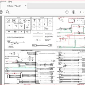 Case 580N 580SN 580SN WT 590SN Electrical Schematic Manual (84582771) - PDF Download