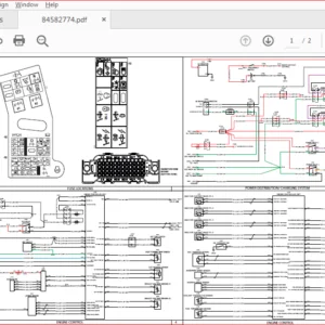 Case 580N 580SN 580SN WT 590SN Electrical Schematic Manual (84582774) - PDF Download