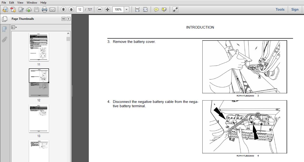 Case 580N Backhoe Loader Service Repair Manual (71114480) Case 580N ...