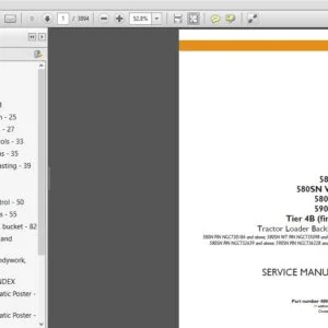 Case 580N,580SN WT,580SN,590SN Tier 4B (final) Tractor Loader Backhoe Service Manual (48038048) - PDF Download