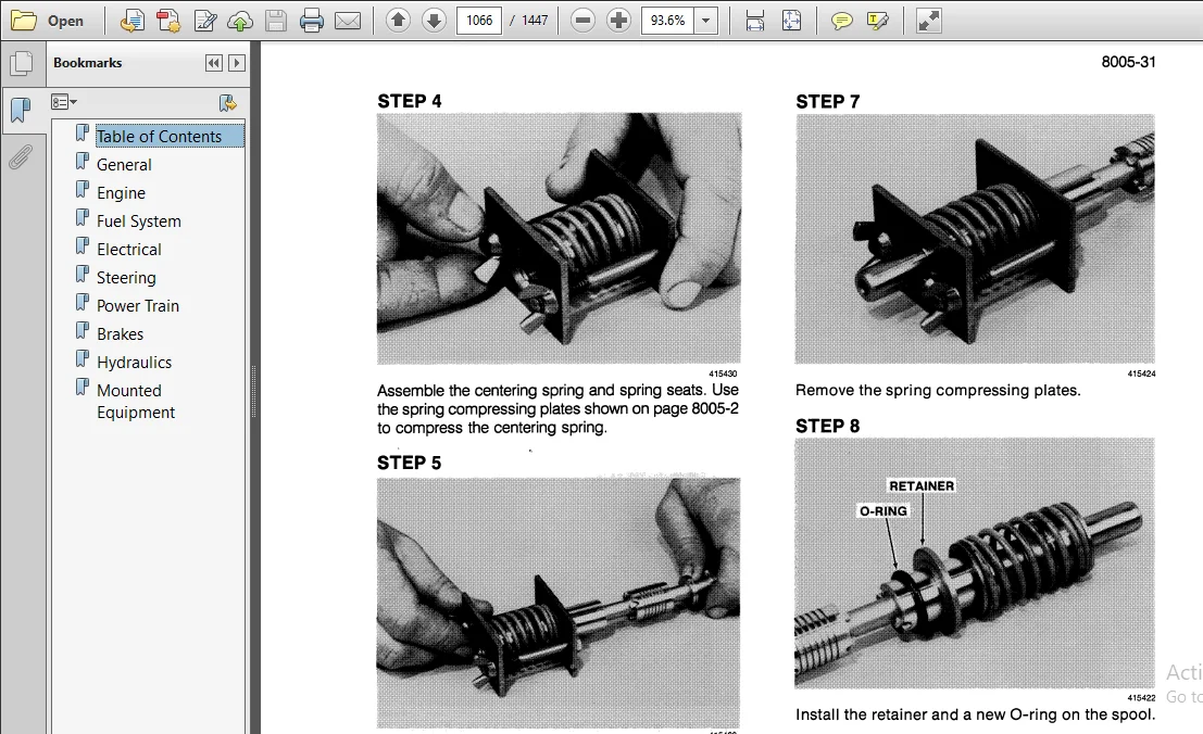 Case 580k Backhoe Loader Service Repair Manual (8-12790) Case 580k - PDF Download - Image 3