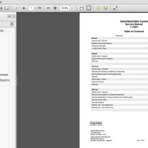 Case 585G/ 586G/ 588G Forklift Service Repair Manual (7-14851) Case 585G/ 586G/ 588G - PDF Download