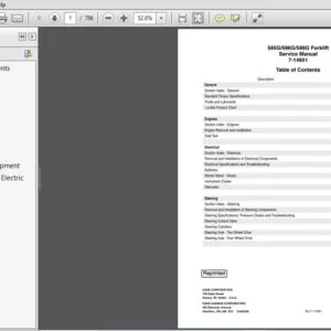 Case 585G/ 586G/ 588G Forklift Service Repair Manual (7-14851R0) Case 585G/ 586G/ 588G - PDF Download