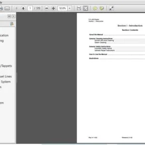 Case 5.9 Liter Engine Service Manual 6-11380R0 - PDF DOWNLOAD