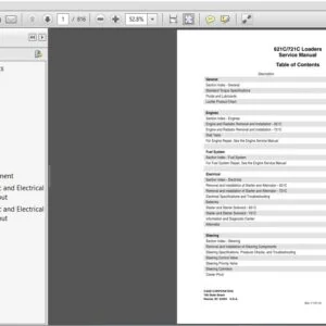 Case 621C/721C Wheel Loader Service Manual 7-12073R0 PDF Download