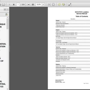 Case 621C/721C Loaders Service Repair Manual (7-12073R0) Case 621C/721C - PDF Download