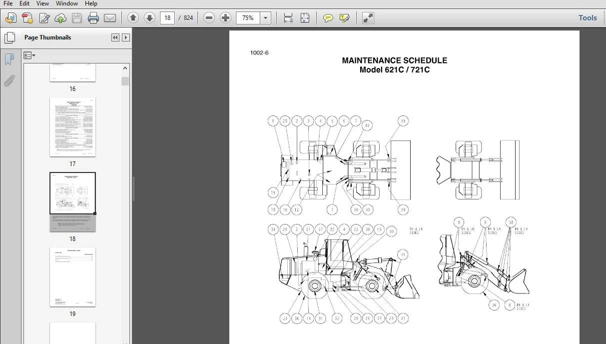 Case 621C/721C Loaders Service Repair Manual (7-12073R0) Case 621C/721C - PDF Download - Image 4