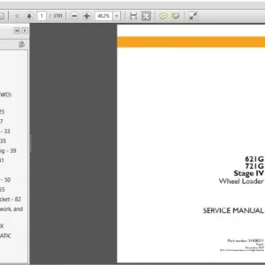Case 621G 721G Stage IV Wheel Loader Service Repair Manual (51428211) Case 621G 721G - PDF Download