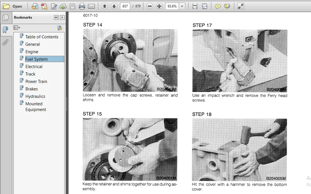 Case 650 Crawler Service Repair Manual (8-11261) Case 650 - PDF Download - Image 2
