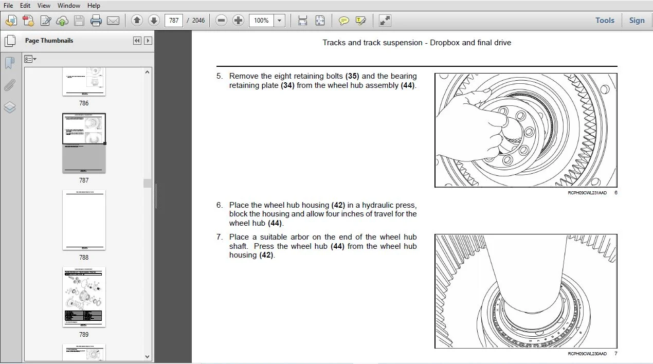 Case 650M Tier 4B (final) Crawler Dozer Service Repair Manual (48153338) Case 650M Tier 4B - PDF Download - Image 3