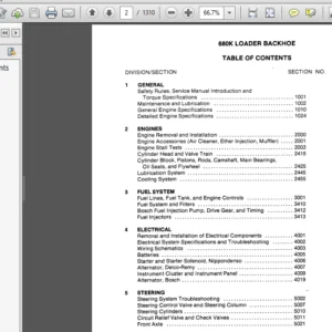 Case 680k Backheo Loader Service Repair Manual Case 680k - PDF Download
