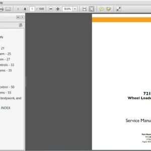 Case 721E Wheel Loader Service Repair Manual (71114022) Case 721E Wheel - PDF DOWNLOAD