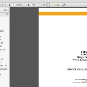 Case 821G 921G Stage IV Wheel Loader Service Manual (48082199) Case 821G 921G - PDF Download