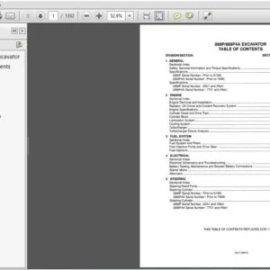 Case 888P/888P4A Excavator Service Repair Manual Case 888P/888P4A - PDF Download