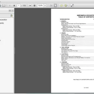 Case 888P/888P4A Excavator Service Repair Manual (7-33192) Case 888P/888P4A - PDF Download