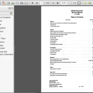 Case 9045B Excavator Service Repair Manual (7-11401) Case 9045B - PDF Download