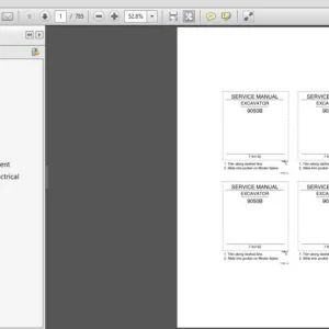 Case 9050B Excavator Service Repair Manual (7-64192) Case 9050B - PDF Download