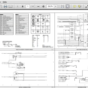 Case Alpha Series SR270 SV300 SV340 Sid Steer Loader TR340 TV380 TIER 4B(FINAL) Compact Track Loader-Electrical Schematic
