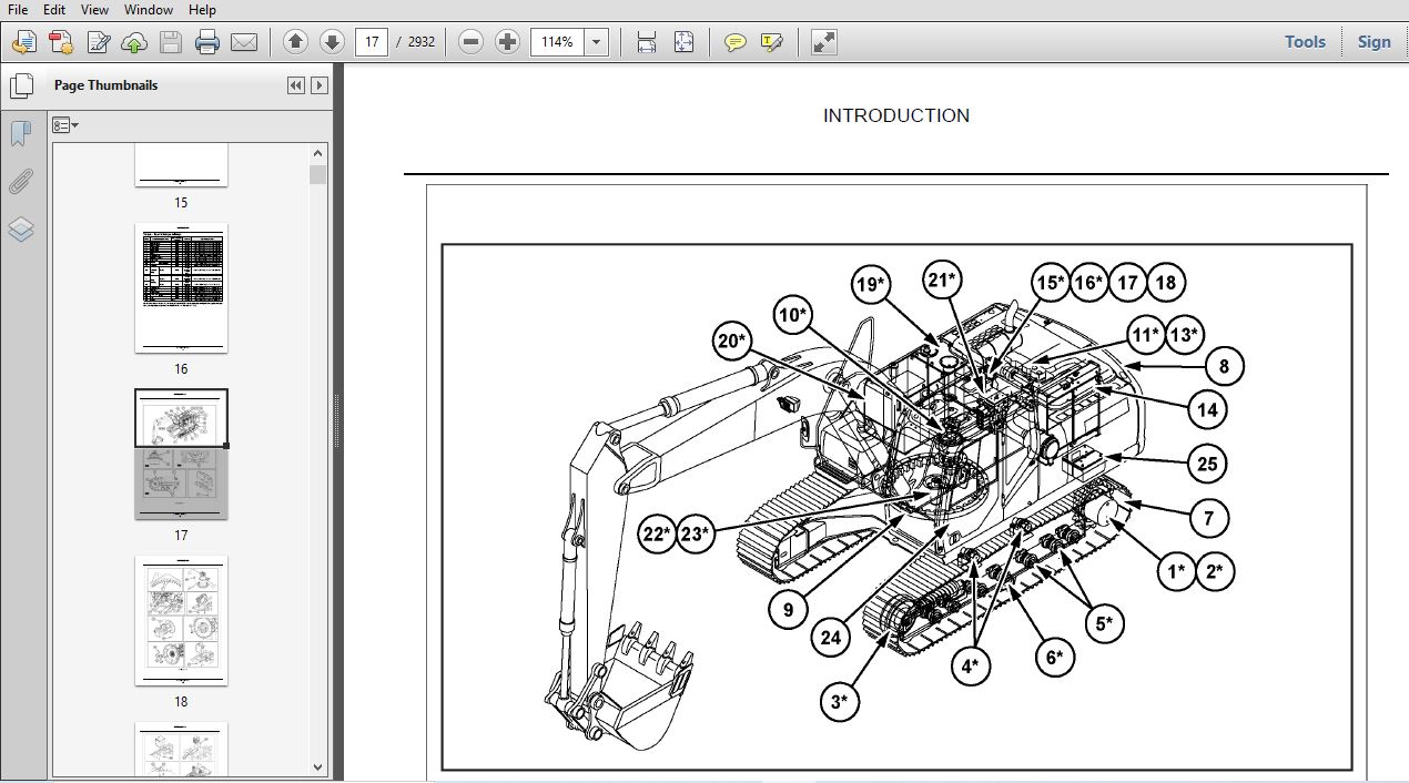 Case Cx130c Crawler Excavator Service Repair Manual 51512034 Case Cx130c Pdf Download 4051