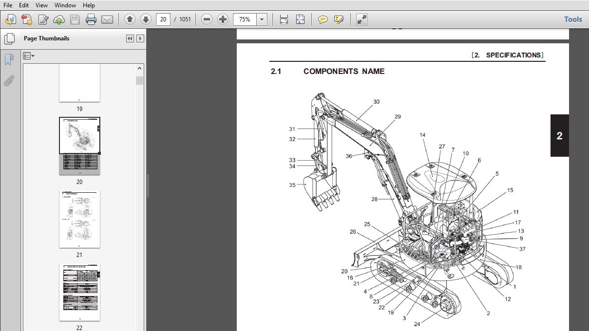 Case CX31B Tier 3 Compact Hydraulic Excavator Service Repair Manual ...