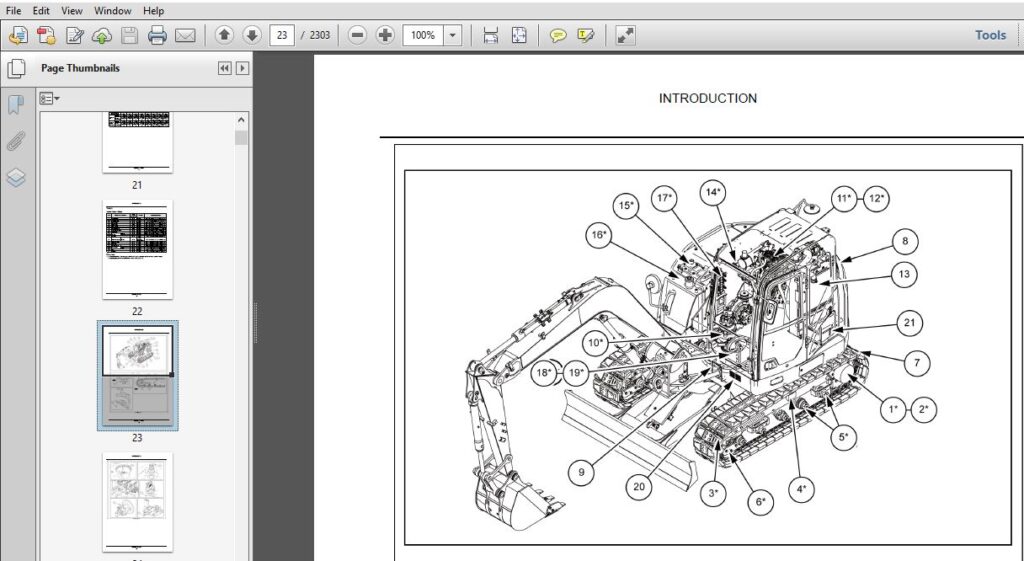 Case CX80C Midi Crawler Excavator Service Repair Manual (47575340A ...