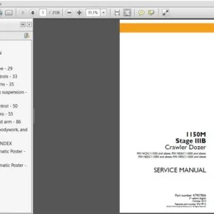Case Crawler Dozer 1150M Stage IIIB Service Manual 47907866 - PDF DOWNLOAD