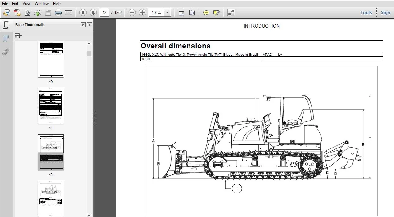 Case Crawler Dozer 1650L Service Manual 47998877B - PDF DOWNLOAD - Image 3