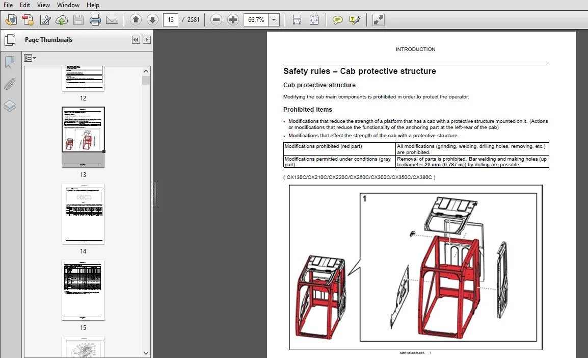 Case Crawler Excavator CX130C Service Manual 47877010 - PDF DOWNLOAD - Image 3