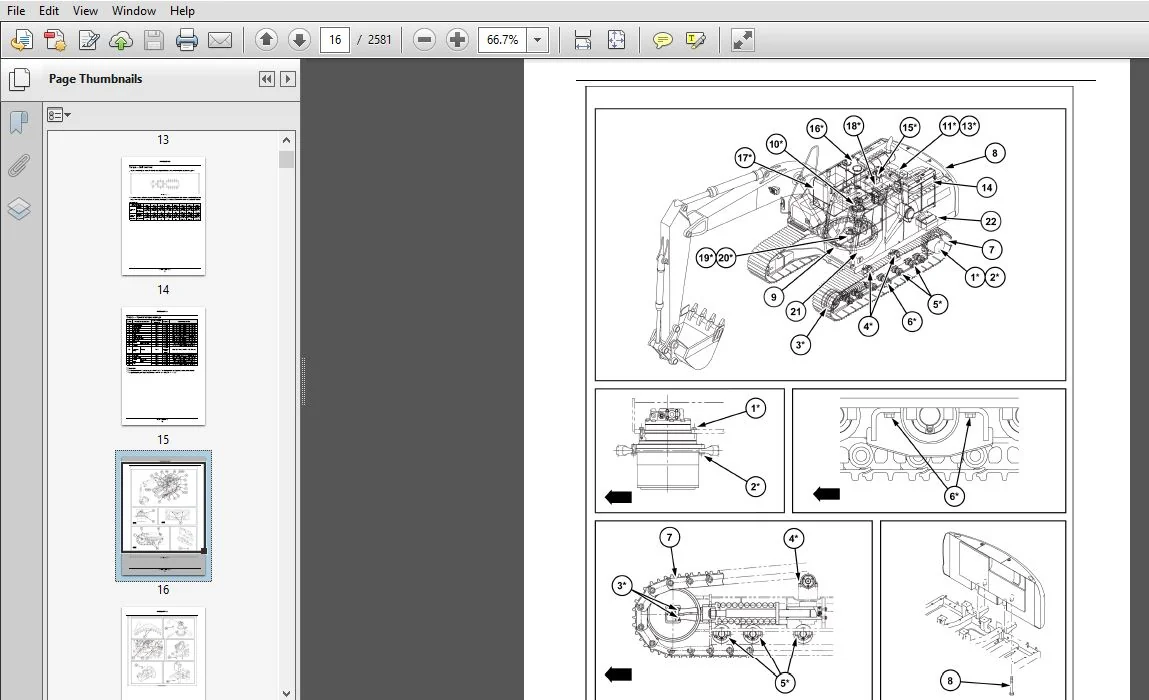 Case Crawler Excavator CX130C Service Manual 47877010 - PDF DOWNLOAD - Image 4