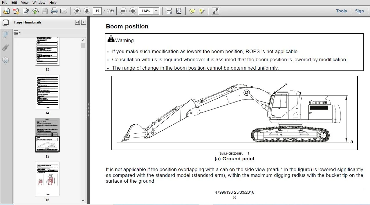 Case Crawler Excavator CX130D Service Manual 47996190 - PDF DOWNLOAD - Image 3