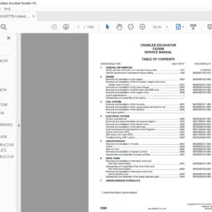 Case Crawler Excavator CX290B Service Manual 87616577B - PDF DOWNLOAD