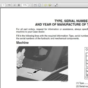 Case Crawler Excavator CX800 Tier 3 Service Manual 87562957A - PDF DOWNLOAD