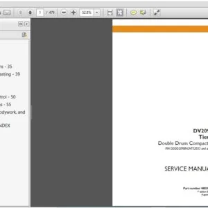 Case DV209B Tier 3 Double Drum Compactor Service Manual (48038047) Case DV209B - PDF Download