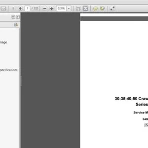Case Drott 30-35-40-50 Crawler Series A Service Repair Manual (S406079M4) Case Drott 30-35-40-50 - PDF Download